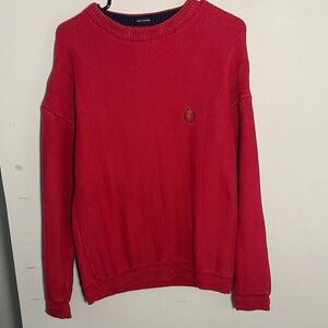 Chaps Ralph Lauren Vintage Men's Red Sweater